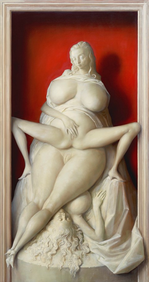 John Currin, “Mantis” (2020)